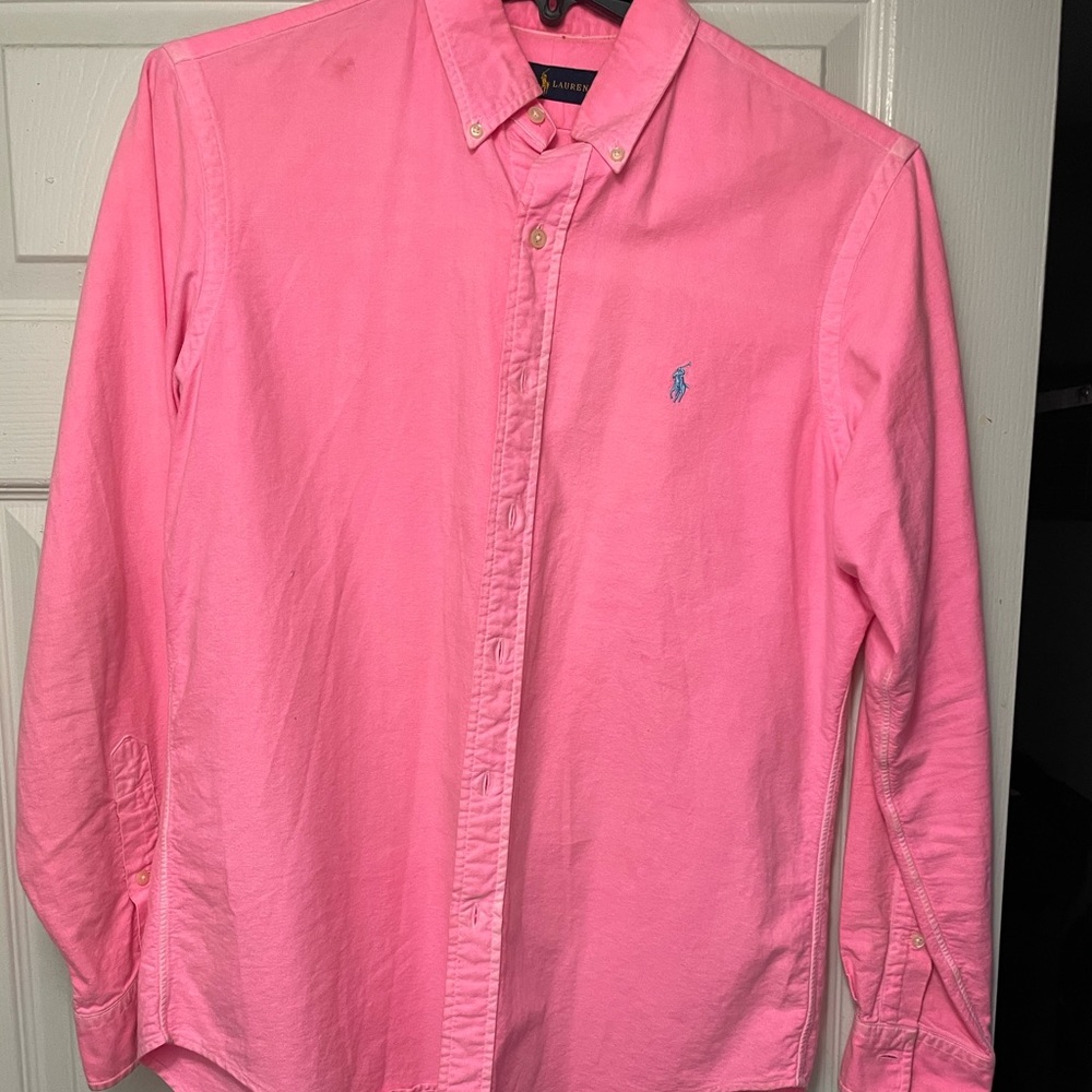 Mens polo button down